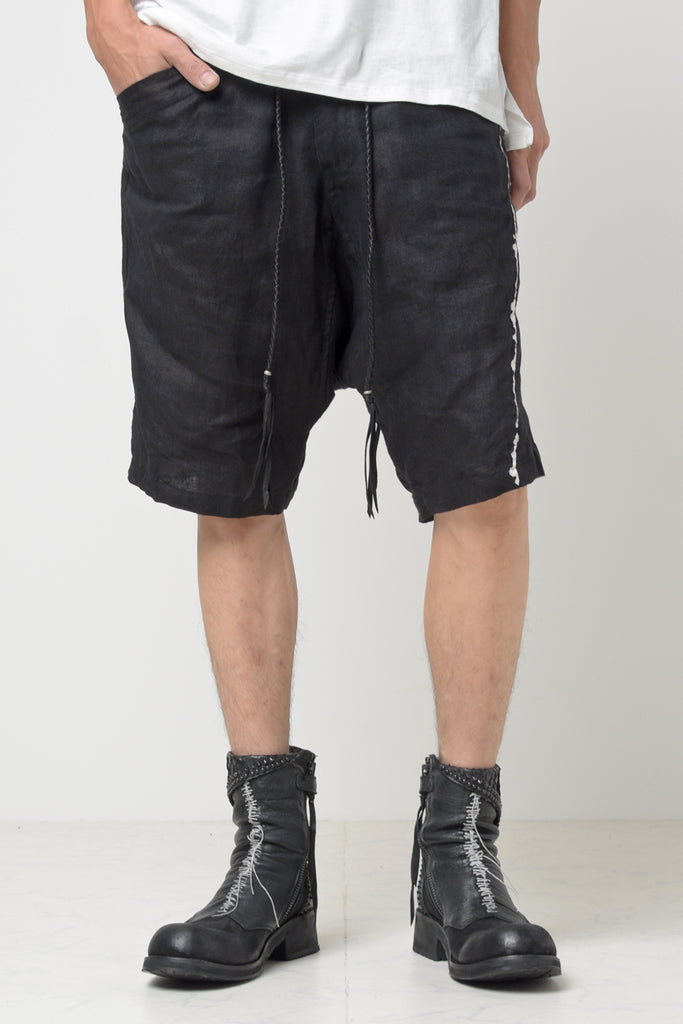 2301-PT05 Linen Slash Shorts