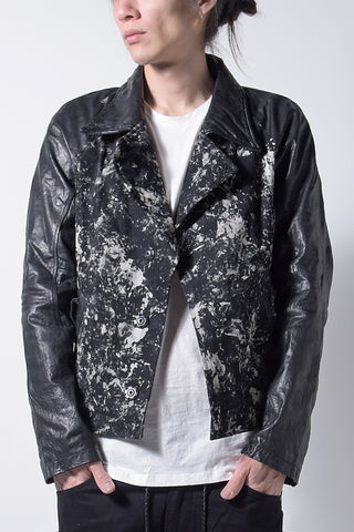 2202-JK06 Flake Discharged Jacket