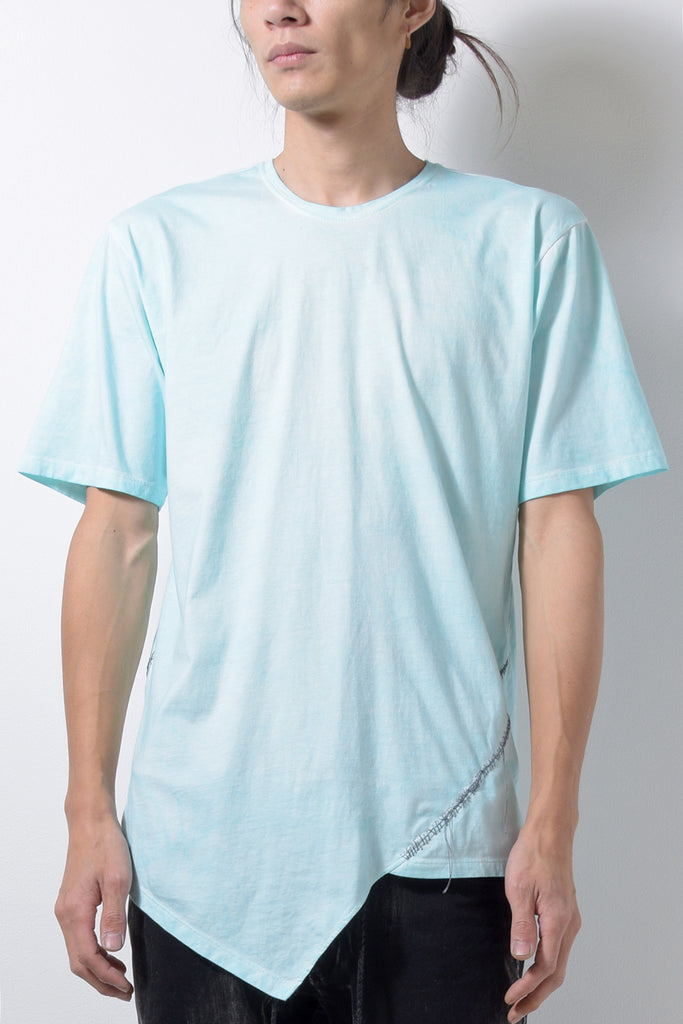 2201-CT01A/SS Hand Stitched Slash Cut 03 / SS Turquoise