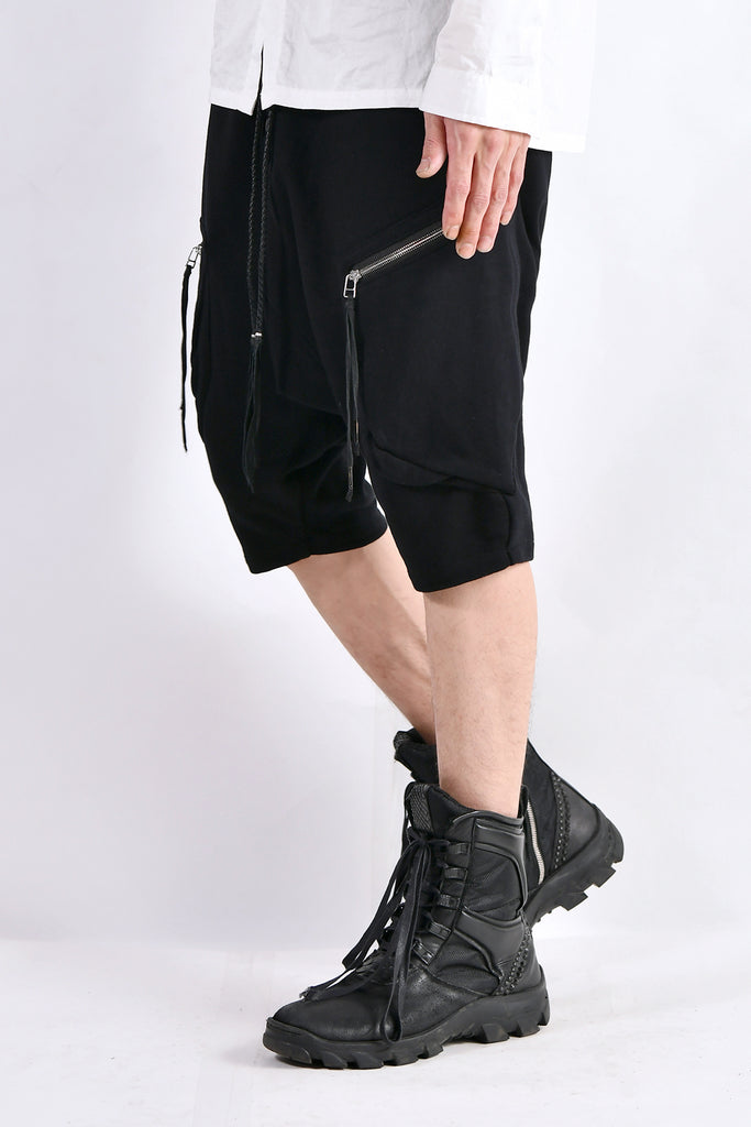 2102-PT04 Fleece Double Pocket Shorts