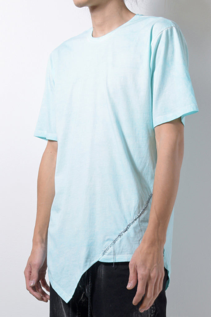 2201-CT01A/SS Hand Stitched Slash Cut 03 / SS Turquoise