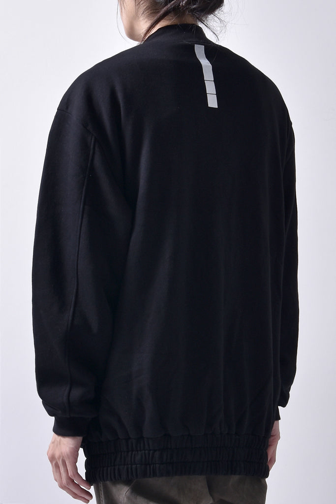 2102-JK05C Fleece Zip Up JKT Black