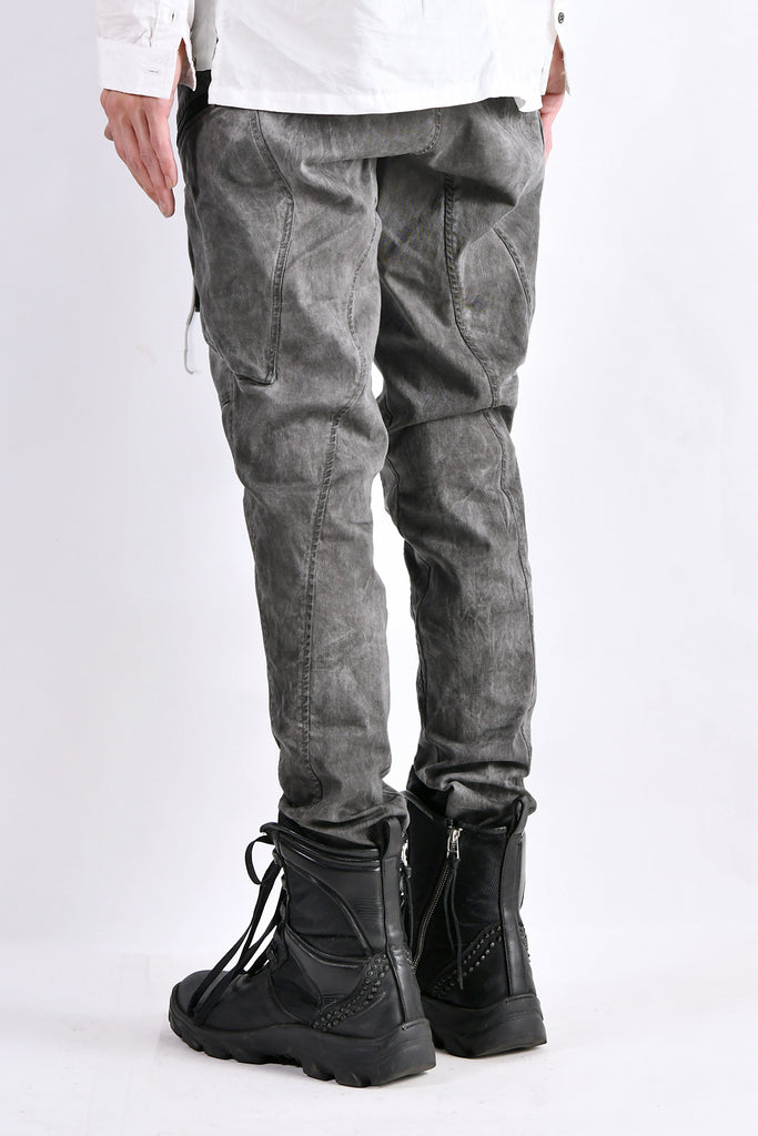 2102-PT02A Double Pocket Twill Pants 03 Charcoal