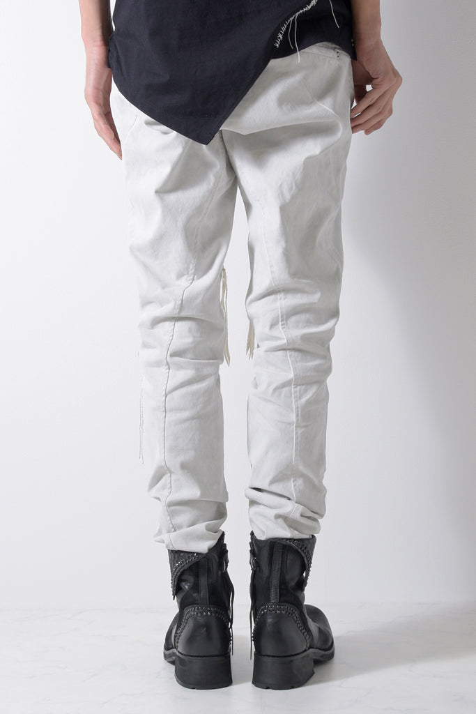 2201-PT02A Twill Stretch Pants 05 Dirty White