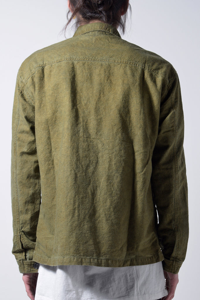 2202-SH02B Field Shirt 03 Khaki