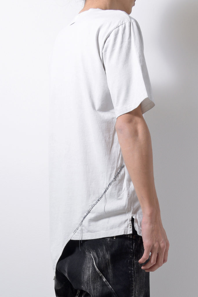 2201-CT01A/SS Hand Stitched Slashed Cut 03 / SS Dirty White