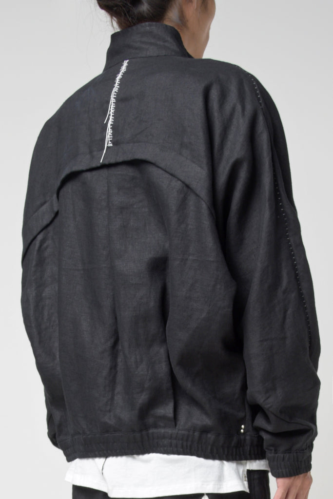 2301-JK03A Linen Dolman Jacket
