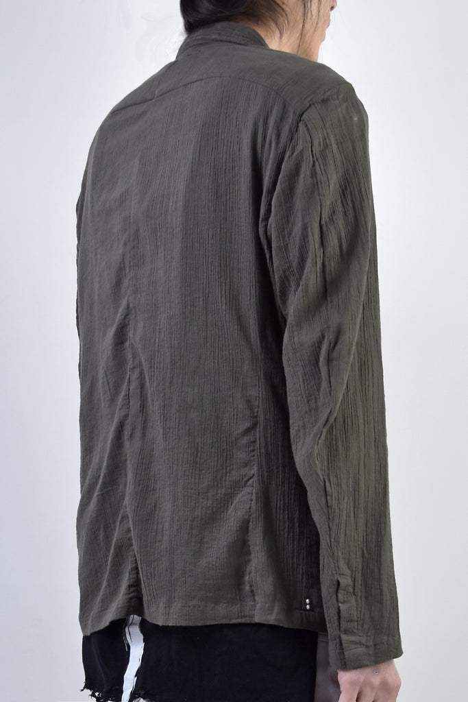 2101-JK05A Crepe Cotton Tailored JKT 04 Khaki